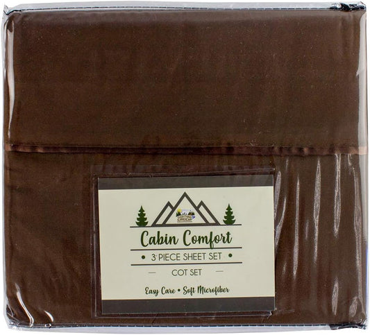  Sheet set  for Camping and RV Cots -72 X 28 Inches 