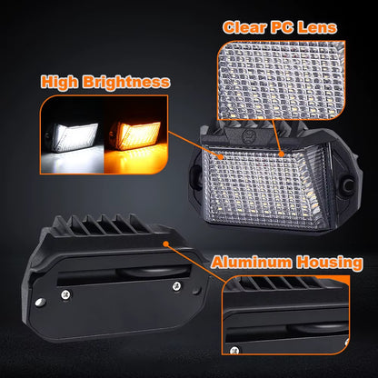 12V Aluminum LED RV Exterior Porch Utility Light