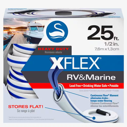 1/2 In. X 25 Ft. Xflex RV/Marine Hose